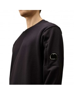 Sweat-shirt Ras Du Cou En Polaire À Relief Diagonal présenté porté de face｜Soulery Toulouse 2