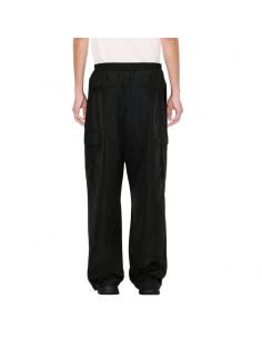 Pantalon De Jogging Cargo 'Boke Flower 2.0' Noir Kenzo présenté porté de face｜Soulery Toulouse 2
