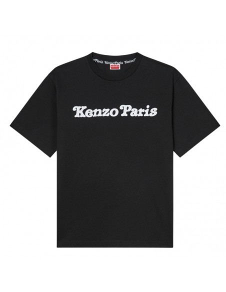 T-shirt Oversize 'KENZO by Verdy' En Coton Noir Kenzo présenté de face｜Soulery Toulouse