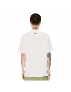 T-shirt Brodé 'KENZO Pop' En Coton Off White Kenzo, présenté porté de face｜Soulery Toulouse 2