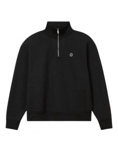 Sweatshirt brodé 'Boke Flower 2.0' en coton pour Homme présenté de face porté| Toulouse Soulery 2