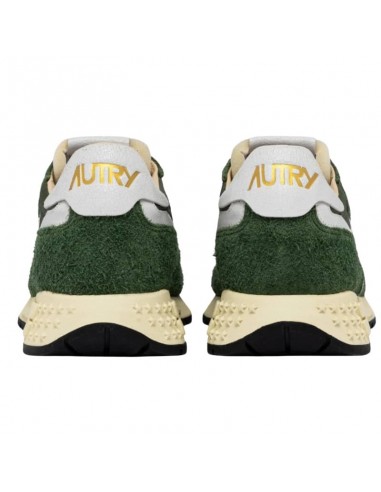 Baskets Reelwind Low En Nylon Et Daim Military Autry présentées de dos｜Soulery Toulouse