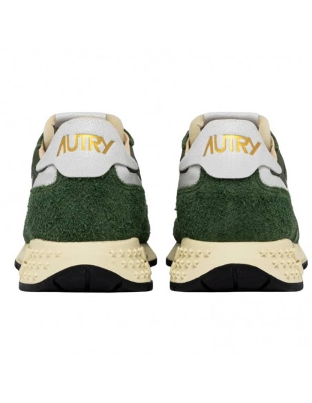 Baskets Reelwind Low En Nylon Et Daim Military Autry présentées de dos｜Soulery Toulouse