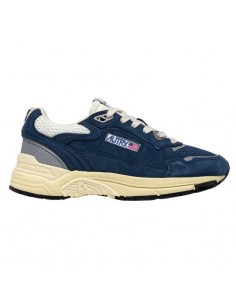 Baskets Hyperway en Mesh et Daim Ensign et Argent Autry présentées de profil｜Soulery Toulouse