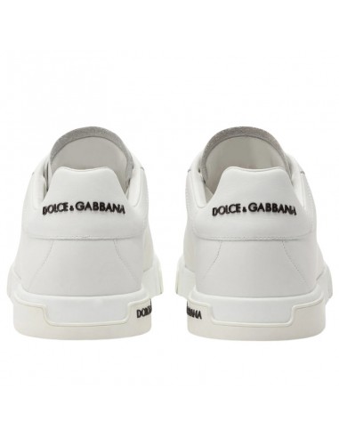 Sneakers Portofino Light Blanc Dolce&Gabbana présenté de dos|Soulery Toulouse Sneakers Portofino Light Blanc Dolce&Gabbana présenté de dos|Soulery Toulouse