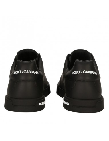 Sneakers Portofino Light Noir Dolce&Gabbana présenté de dos｜Soulery Toulouse