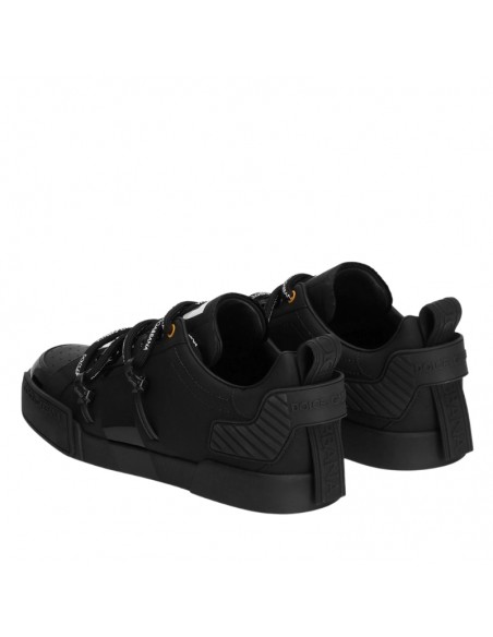 Dolce&Gabbana - Sneakers Strobel Portofino Light En Cuir De Veau Noir