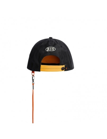 Casquette BRAVO CAP noire Parajumpers présentée de dos | Toulouse Soulery