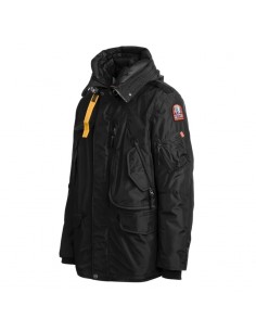 Veste à Capuche Right Hand Noire Parajumpers Homme, présentée de face ｜Soulery Toulouse 2