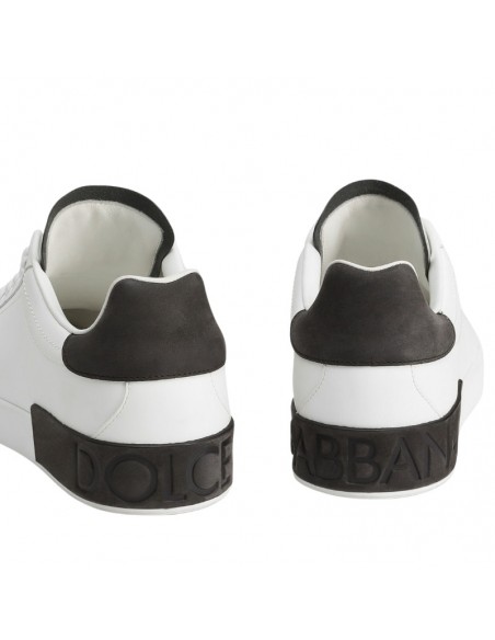 Baskets Portofino Light en Cuir de Veau Multicolore, présentées de dos｜Soulery Toulouse