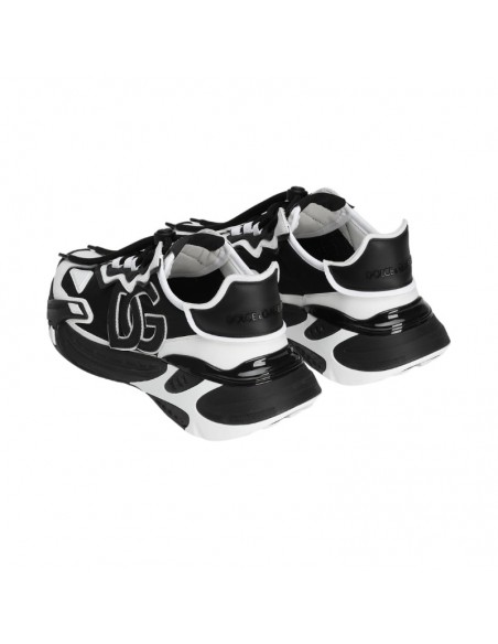 Baskets Day Faster En Tissu Multicolore Dolce & Gabbana, présentées de dos｜Soulery Toulouse