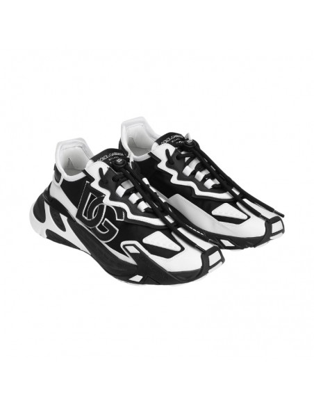 Baskets Day Faster En Tissu Multicolore Dolce & Gabbana, présentées en paire｜Soulery Toulouse