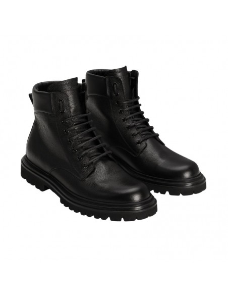 Bottines En Cuir De Veau Noir Dolce & Gabbana｜Soulery Toulouse