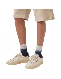 Baskets Dallas Low En Cuir Marshmallow Et Morel Autry Homme｜Soulery Toulouse