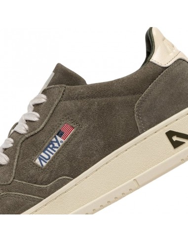 Sneaker Medalist Low En Daim Vischio Et Off White Autry Homme, zoom sur le logo｜Soulery Toulouse