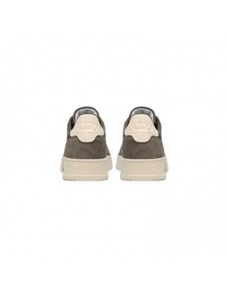 Sneaker Medalist Low En Daim Vischio Et Off White Autry Homme, présentées de dos｜Soulery Toulouse