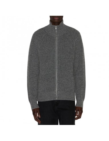 Cardigan Benett Gris Homme Isabel Marant, présenté fermé de face｜Soulery Toulouse