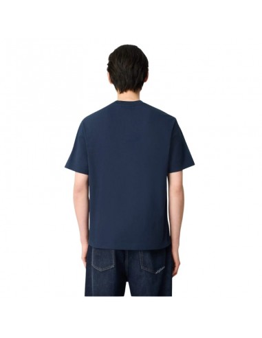 T-shirt Micro Bee Bird Marine Axel Arigato, présenté porté de dos ｜Boutique Homme Toulouse