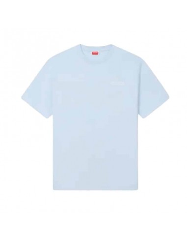 T-shirt 'KENZO City' en coton Bleu Clair Kenzo, présenté de face｜Soulery Toulouse
