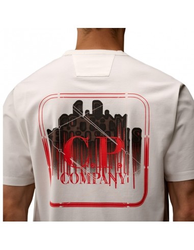 T-shirt Graphique En Jersey Metropolis C.P. Company, présenté porté de dos ｜Boutique Homme Toulouse