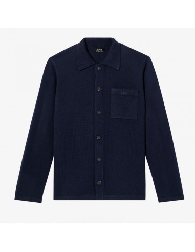 Veste Matti Dark Navy A.P.C. présenté de face｜Boutique Homme Toulouse