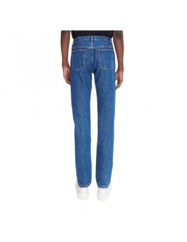 Jean New Standard Indigo Délavé A.P.C.présenté porté de dos｜Boutique Homme Toulouse