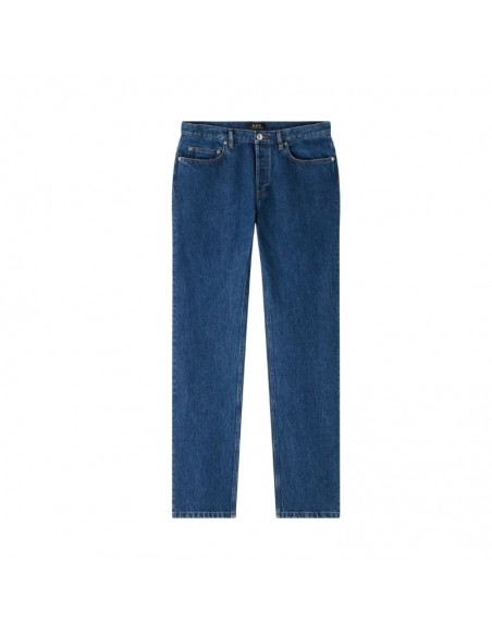 Jean New Standard Indigo Délavé A.P.C.présenté de face｜Boutique Homme Toulouse