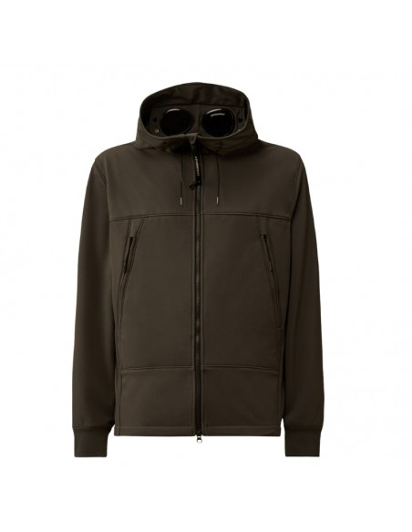 Veste de Protection CP Shell-R Ombre Foncée C.P. Company présentée de face｜Boutique Homme Toulouse