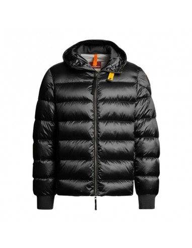 Bomber À Capuche Pharrell Noir Parajumpers présenté porté de face｜Boutique Homme Toulouse