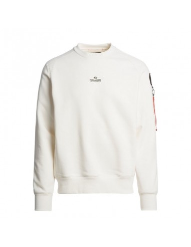 Sweat À Col Ras-Du-Cou Sabre Basic Purity Parajumpers présenté de face｜Boutique Homme Toulouse