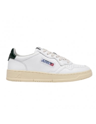 Sneakers Medalist Low En Cuir Blanc & Mountain Autry présenté de profil｜Boutique Homme Toulouse