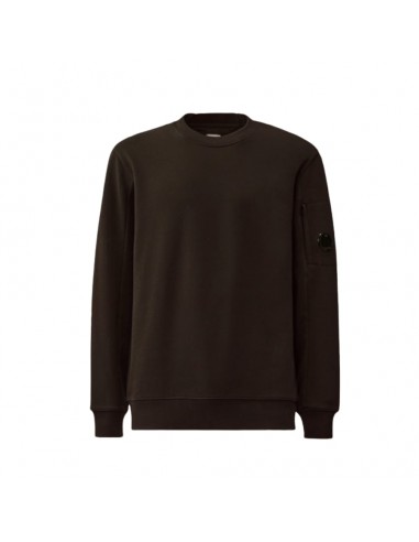 Sweat-Shirt Ras Du Cou Noir C.P. Company présenté de face|Boutique Homme Toulouse Sweat-Shirt Ras Du Cou Noir C.P. Company présenté de face|Boutique Homme Toulouse