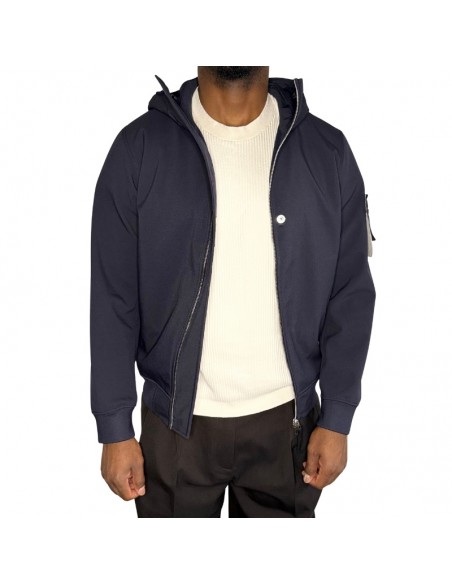 SOFT SHELL-R_e.dye® TECHNOLOGY Navy Homme Stone Island SOFT SHELL-R_e.dye® TECHNOLOGY Navy Homme Stone Island