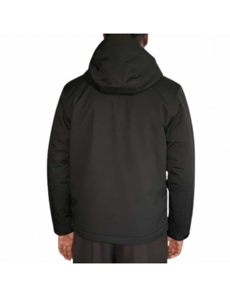 Soft Shell-R_E.Dye® Technology With PrimaLoft® Noire Homme Stone Island présentée portée de dos｜Magasin Homme Toulouse