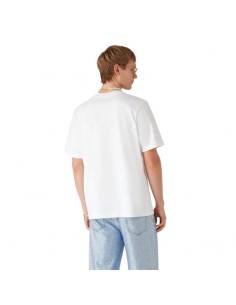 T-shirt Casa Way avec Logo Orchidée Blanc Homme Casablanca présenté porté de face｜Boutique Homme Toulouse 2