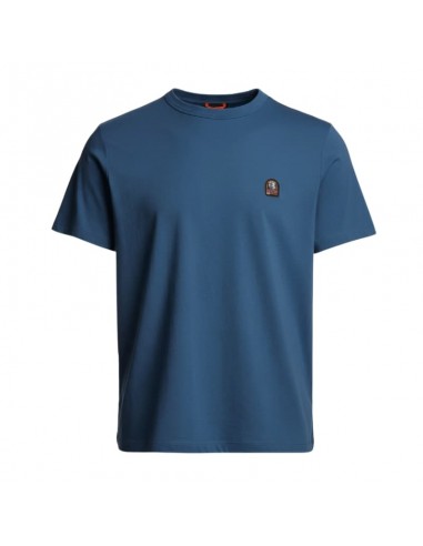 T-Shirt Elio True Blue Homme Parajumpers présenté porté de face｜Boutique Homme Toulouse