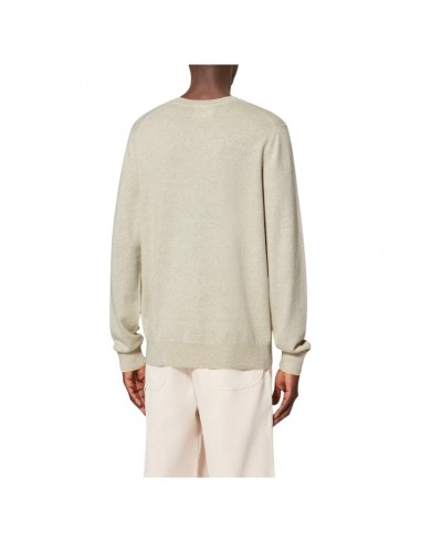 Pull Antea Gris Clair et Jaune Clair Homme Marant présenté porté de dos｜Boutique Homme Toulouse
