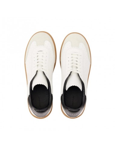 Baskets Brycy Blanches Homme Marant présenté porté de haut｜Boutique Homme Toulouse