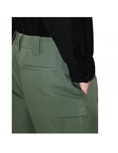 Pantalon Chino À Empiècements Aux Genoux Kaki Foncé Homme Kenzo zoom sur les poches｜Boutique Homme Toulouse