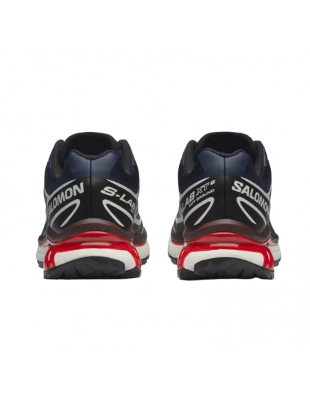 Baskets XT-6 Maritime Blue Black Homme Salomon présentée portée de dos｜Magasin Homme Toulouse
