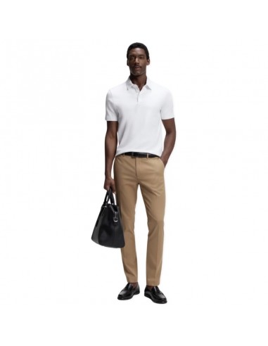 Pantalon Slim Dark Beige Homme Boss présenté porté de face|Boutique Homme Toulouse Pantalon Slim Dark Beige Homme Boss présenté porté de face|Boutique Homme Toulouse