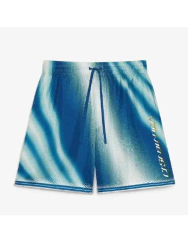 Short en soie The Art Of The Serve Bleu Homme Casablanca présenté de face｜Boutique Homme Toulouse