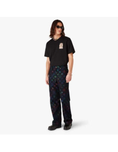 T-shirt Essential Experience L'Arche Logo Noir Homme Casablanca présenté porté de face｜Boutique Homme Toulouse