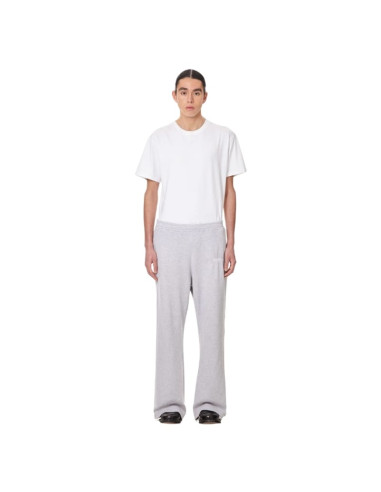 Pleated Lounge Pants gris Homme 3.Paradis présenté porté de face｜Boutique Homme Toulouse