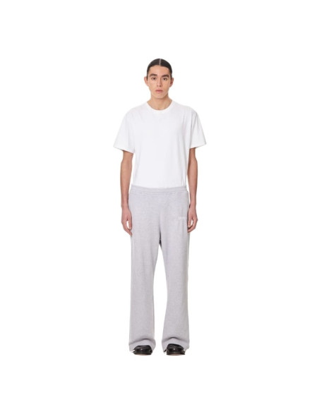Pleated Lounge Pants gris Homme 3.Paradis présenté porté de face｜Boutique Homme Toulouse