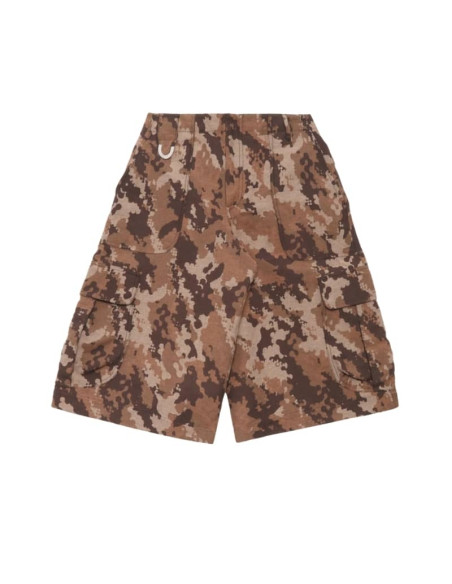 Jacquard Dove-Camo Cargo Shorts Dove-Camo 3.Paradis présenté de face｜Boutique Homme Toulouse