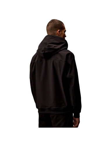 Veste À Capuche Metropolis Series Metroshell Noire C.P Company présentée portée de dos｜Magasin Homme Toulouse