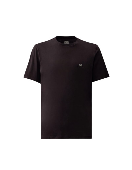 Tee Shirt à Manches Courtes En Jersey 30/1 Avec Lunettes C.P Company présenté de face｜Boutique Homme Toulouse