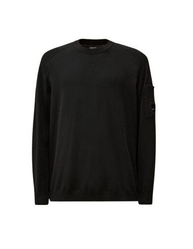 Pull Col Rond Coton Homme C.P Company présenté de face｜Boutique Homme Toulouse