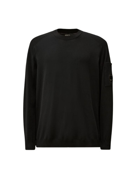 Pull Col Rond Coton Homme C.P Company présenté de face｜Boutique Homme Toulouse